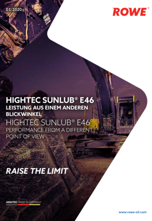 HIGHTEC SUNLUB E46 BROSCHÜRE 