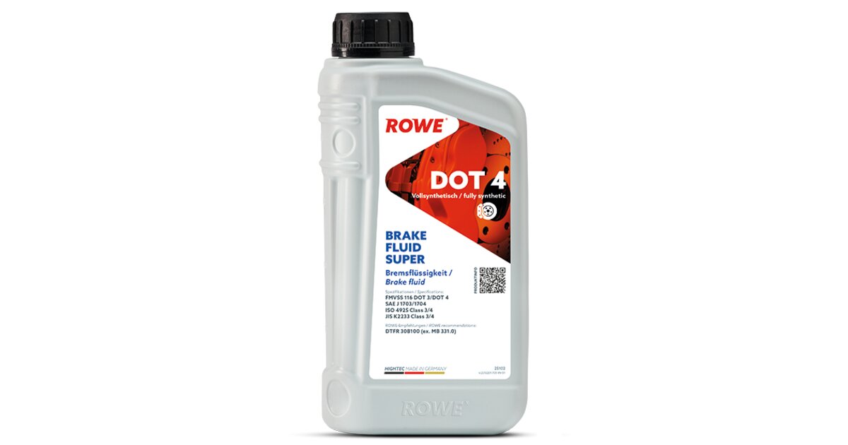 HIGHTEC BRAKE FLUID SUPER DOT 4 | ROWE