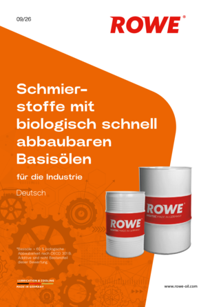 BROSCHÜRE INDUSTRIESCHMIERSTOFFE